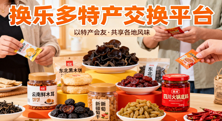 换乐多特产交换小程序